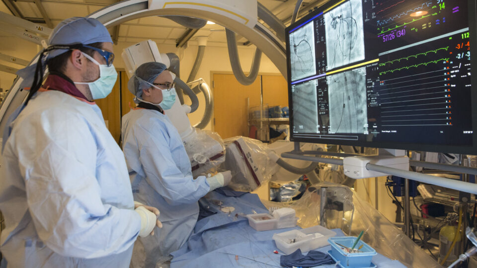 Cardiologists at Boston Children’s Hospital performing a mitochondrial transplant